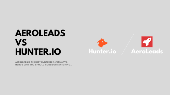 hunter.io email finder alternative and competitor aeroleads