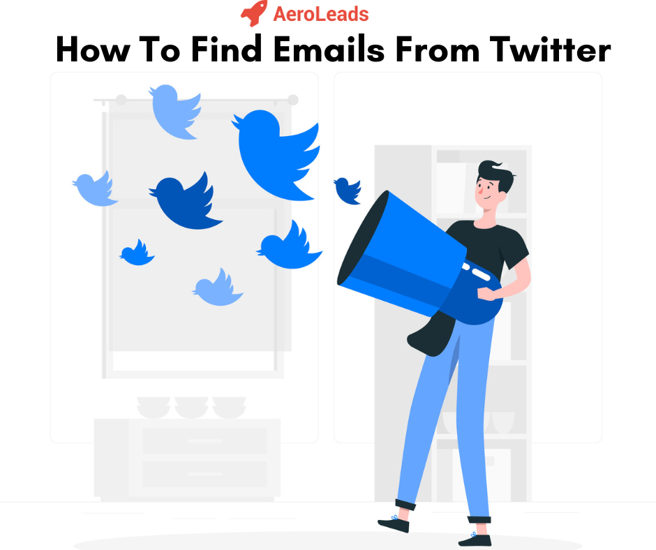 how to find email from twitter