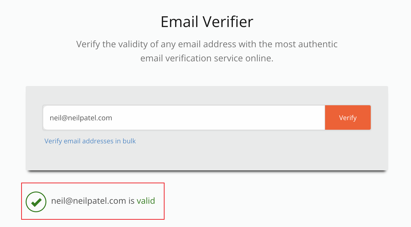 email verifier
