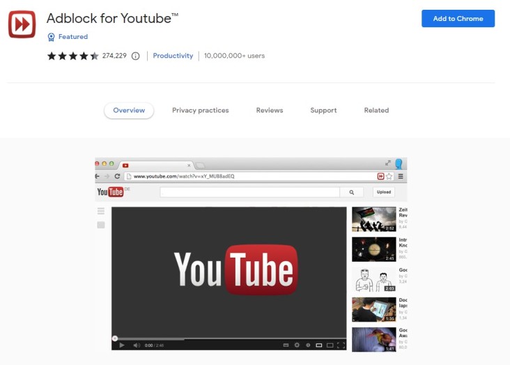 Adblock for Youtube™